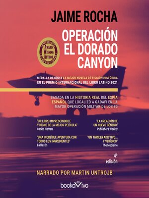 cover image of Operación el Dorado Canyon (Operation Golden Canyon)